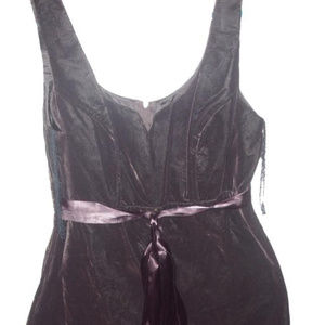 velvet jumper satin sash retro mini dress